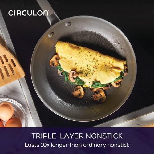Circulon Premier Professional 10-pc. Hard-Anodized Nonstick Cookware Set