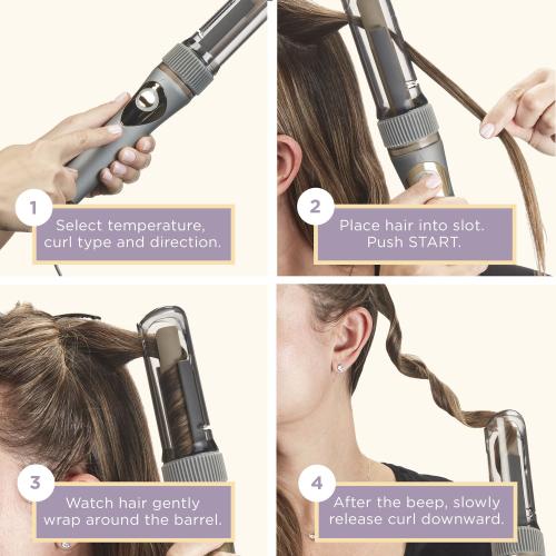 Color Grey onair Curl Secret InfinitiPRO Curling Iron
