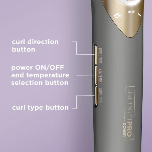 Color Grey onair Curl Secret InfinitiPRO Curling Iron