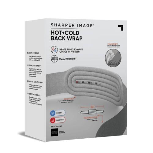 Sharper Image Compression Heated Back Wrap