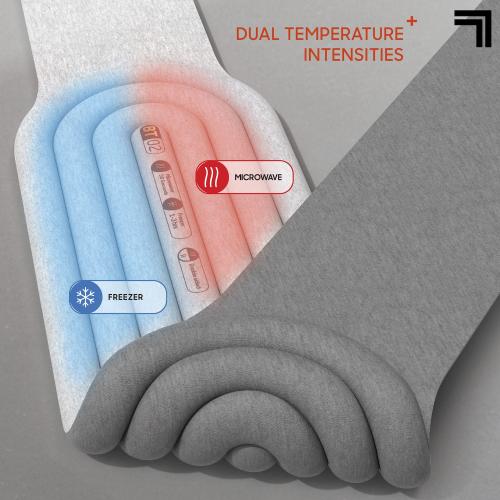 Sharper Image Compression Heated Back Wrap