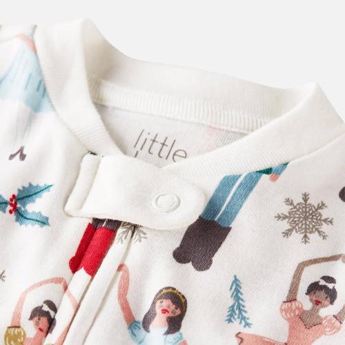 Size 3M Baby Little Planet by Carter's Organic Cotton Holiday Nutcracker Sleep & Play