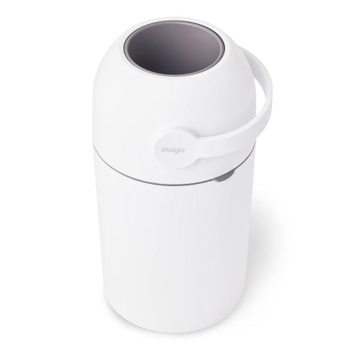 White LA Baby MAGIC Odorless Diaper Pail