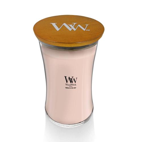 Woodwick Vanilla & Sea Salt Large Hourglass Candle