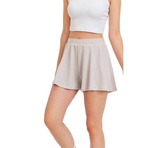 Flounce Shorts Micro Waffle xsmall