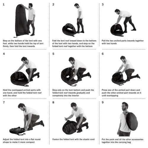 Wakeman Outdoors Pop-Up Privacy Pod