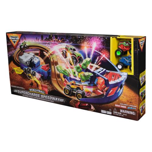 Monster Jam Monster Jam Supercharge Speedway Playset