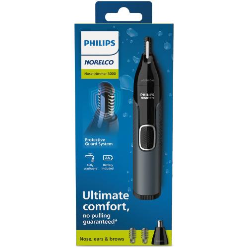 Philips Norelco Nose Trimmer 3000 for Nose, Ears, and Eyebrows