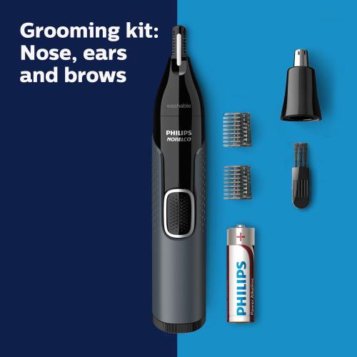 Philips Norelco Nose Trimmer 3000 for Nose, Ears, and Eyebrows