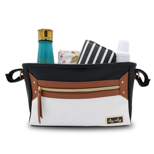 Brown Itzy Ritzy Cognac Stroller Caddy