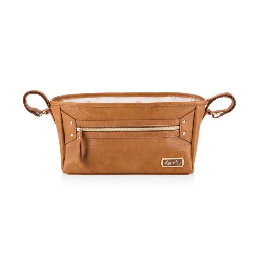 Brown Itzy Ritzy Cognac Stroller Caddy