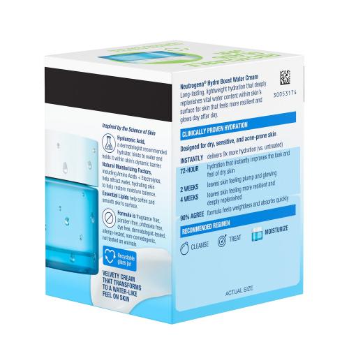 Neutrogena Fragrance Free Hydro Boost Water Face Cream
