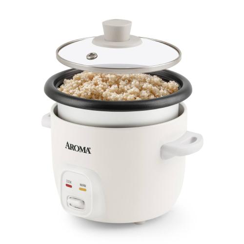 Aroma Housewares 4-Cups (Cooked) / 1Qt. Rice & Grain Cooker❗MAY HAVE MISSING PIECES/NEEDS CLEANING❗
