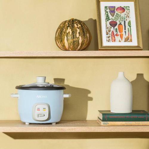 Aroma Housewares 4-Cups (Cooked) / 1Qt. Rice & Grain Cooker❗MAY HAVE MISSING PIECES/NEEDS CLEANING❗