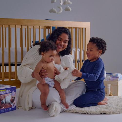 The Honest Company Size 6 Overnight Cozy Cloud and Star Signs Diapers