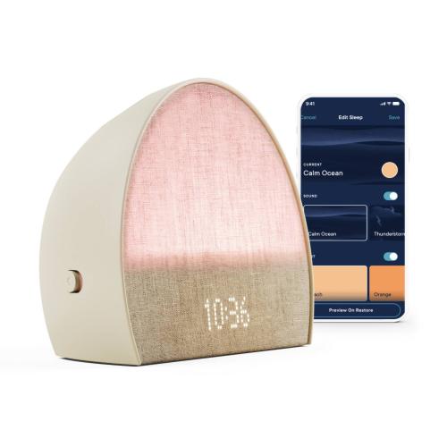 Hatch Restore 2 Bedside Sleep Guide, Sunrise Alarm Clock and Sound Machine