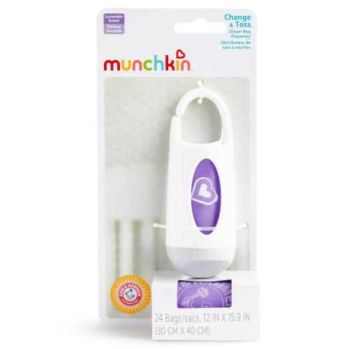 Munchkin Arm & Hammer™ Change & Toss Diaper Bag Dispenser