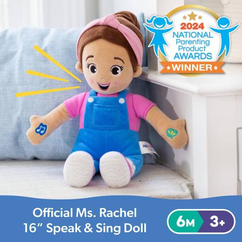 Spin Master Ms. Rachel Speak & Sing Interactive Doll