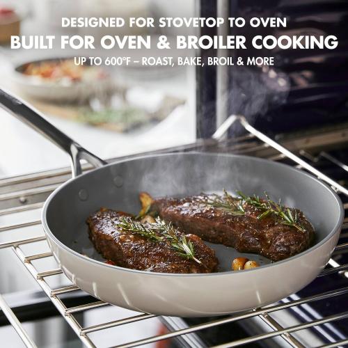 GreenPan GP5 Hard-Anodized Aluminum Healthy Ceramic Nonstick 14-pc. Cookware Pots & Pans Set ‼️incomplete set‼️