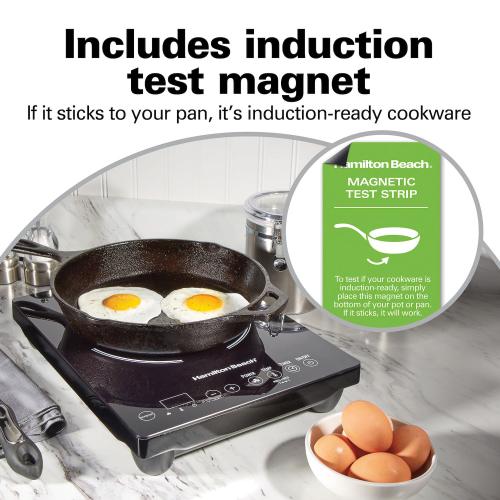 Hamilton Beach Single Induction Cooktop