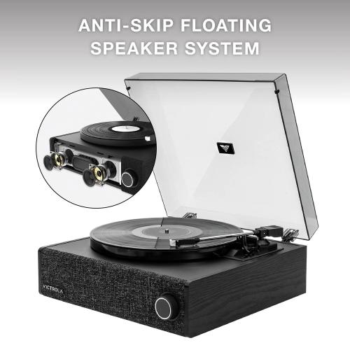 Victrola Eastwood LP Stereo 3-Speed Bluetooth Record Player