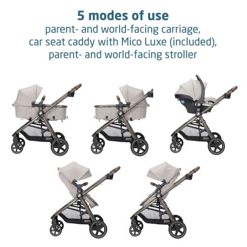 Maxi-Cosi Zelia™² Luxe 5-in-1 Modular Travel System