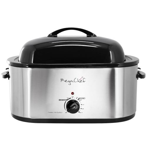 MegaChef 22-qt. Electric Roaster Oven with High Dome Self-Basting Lid