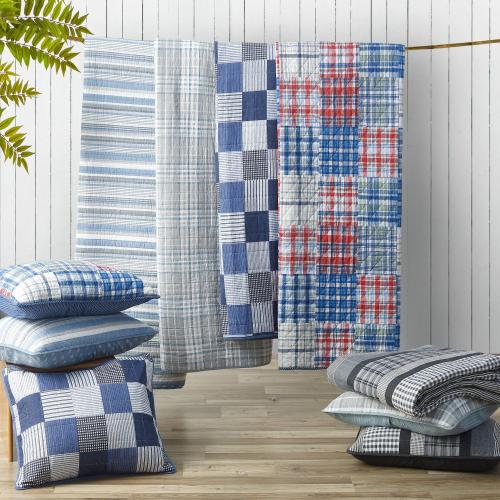 Size twin Color Grey Nautica Galewood Beige Quilt Set