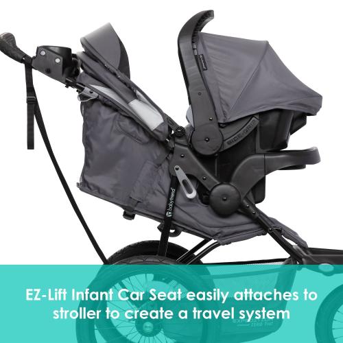 Baby Trend Expedition® Zero EZ-Lift&trade Flat Jogger Stroller & Infant Car Seat Travel System