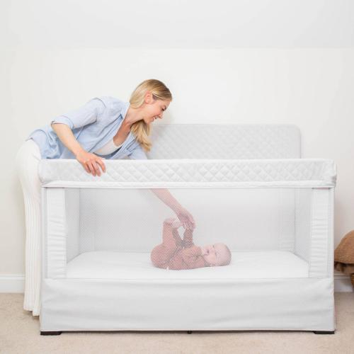 Baby Delight Lunaire Full Size Mesh Crib & Playard‼️Light dirt‼️