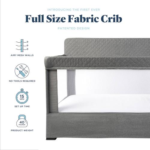 Baby Delight Lunaire Full Size Mesh Crib & Playard‼️Light dirt‼️