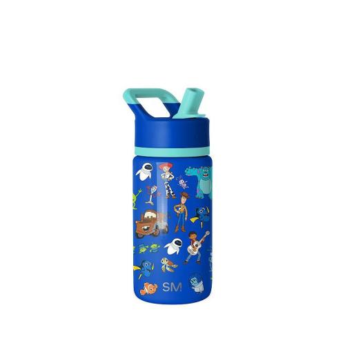 Simple Modern 14oz Summit Pixar Characters Water Bottle Blue missing straw