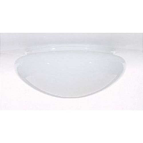 Satco 50-330 9.5-Inch Replacement Mushroom Glass Shade, 7-7/8 Inch Fitter, White (50/330) Look at pictures with dimensions BEFORE purchasing