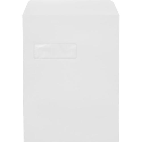 LUXPaper 9 x 12 Open End Window Envelopes | Peel & Press | White | 28lb. Text | 500 Qty