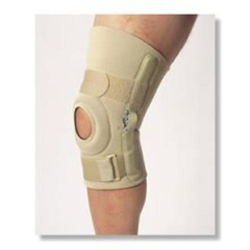 Neoprene Knee Brace w/Open Patella - Medium: 17.2 to 19.6