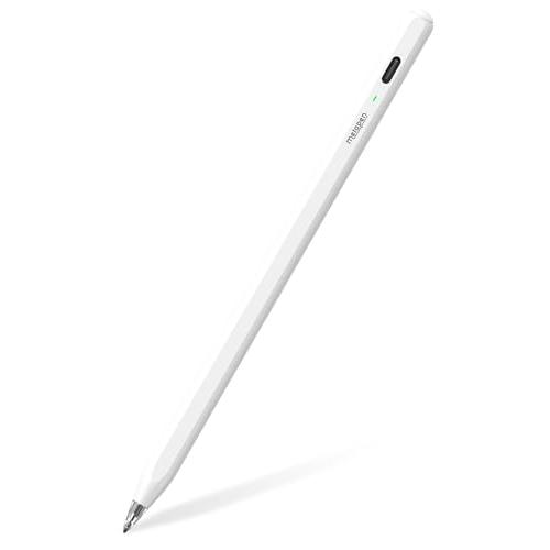 Metapen Pencil Air8 Pro for iPad 2018-2025, Ultra-Quiet, 2X Fast Charging, Palm Rejection Stylus Pen for iPad a16/11/10/9/8/7/6th Gen, Pro 12.9/11/13-inch M4, Air 3/4/5/M2/M3, Mini 5/6th