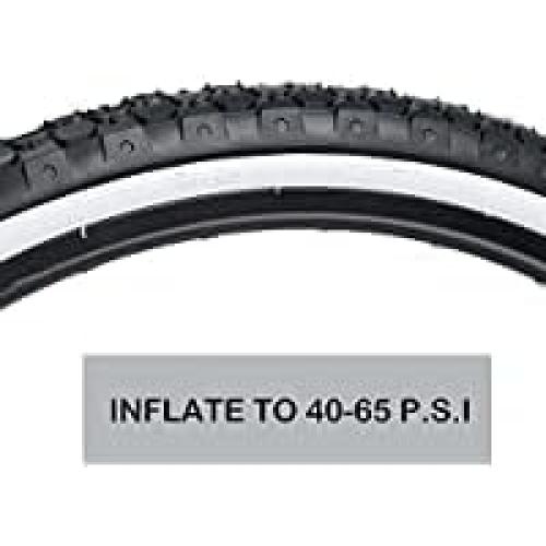 MOHEGIA Bike Tire,24/26x 2.125 Folding Beach Cruiser Bicycle Replacement Tires