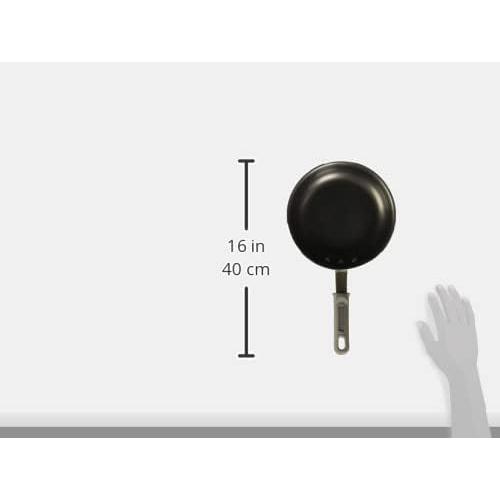 Tramontina Professional 8-Inch Non Stick Small Frying Pan | Heavy-Gauge Aluminum Skillet with Reinforced Nonstick Coating, Red Handle, Dishwasher and Oven Safe, Made in Brazil