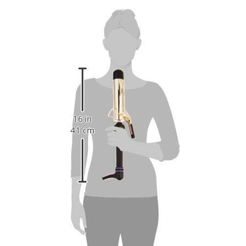 HOT TOOLS (2018 MODEL) Pro Artist 24K Gold Curling Iron | Long Lasting, Defined Curls (3/4 in)