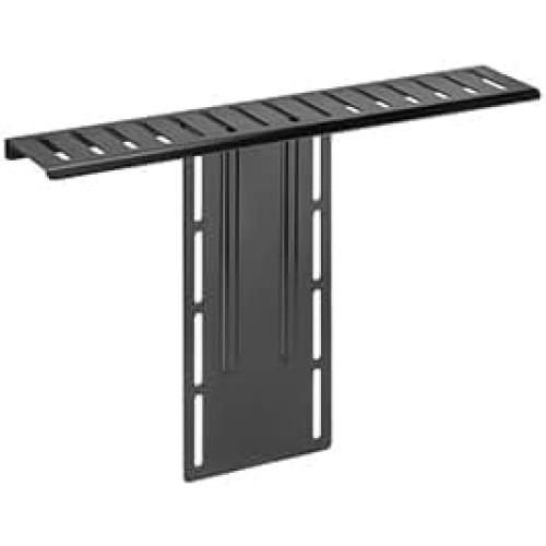 Mount Plus MDS12-2 All-In-One VESA Compatible Monitor Shelf for Device Organizer | Perfect for Online Meetings and Live Streaming Such As Cameras, Microphones, Spotlights, Webcams | Height Adjustable