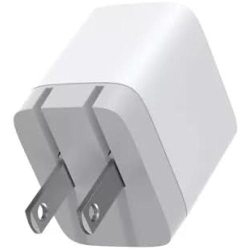 Anker PowerPort III 20W USB-C Wall Charger, Compact Fast Charger, Foldable Plug, Quick Charging for iPhone 16 Series, Galaxy, Pixel, iPad (Cable Not Included), A2631 (With heyday 3ft lighting to USB C cable