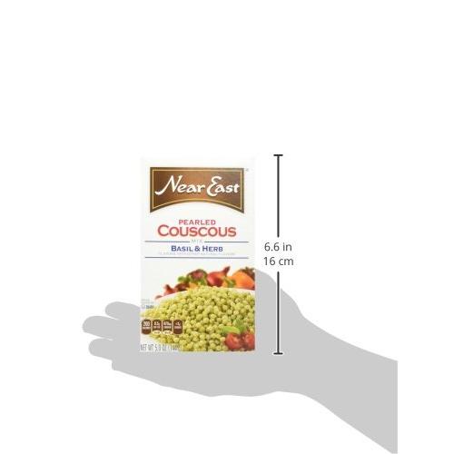 Quaker Near East Basil & Herb Pearled Couscous, 5-Ounce (Pack of 6)