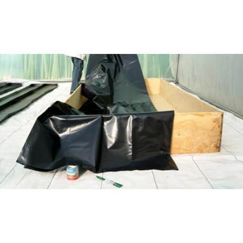 Generic Black Plastic Roll 6mts Wide X 40mts Long C-600, rollomini6x40