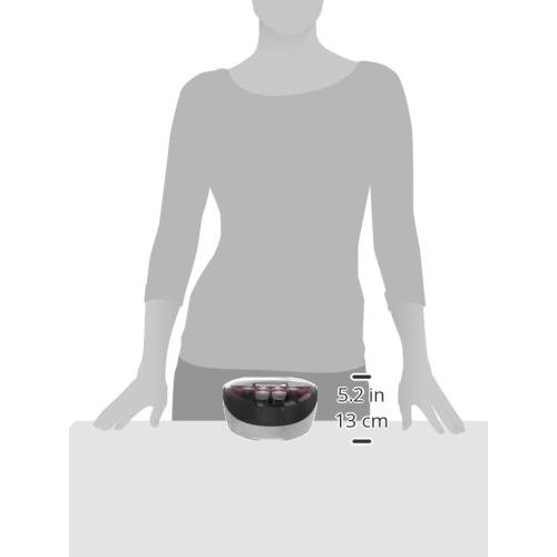 Remington Ionic Conditioning Hair Setter, 20 Velvet Hair Rollers, 6 Large (1¼”), 10 Medium (1), 4 Small (¾”), Blowout Style Hair Curlers