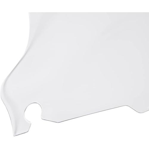 WYNMOTO Clear 8 Wave Windshield Windscreen Compatible for 1996-2013 Harley Davidson Touring Street Glide Electra Glide FLHT FLHTCU Ultra Classic Glide FLHX FLHTK 96-13 (Tint)
