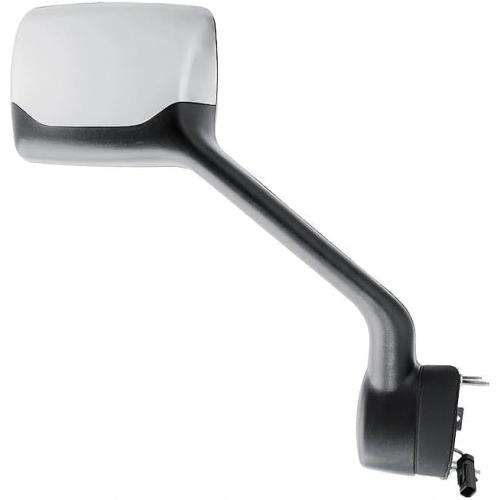 Replacement Passenger Right Side Hood Mirror Chrome Back Cover with Heated for Kenworth T680 New Gen 2022-2026