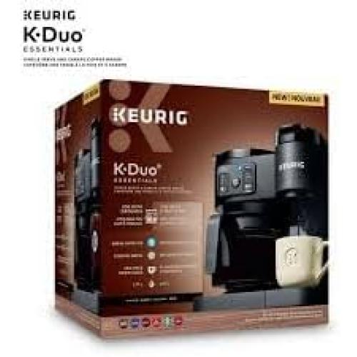 Keurig K-Duo Essentials Hot & Iced Single Serve K-Cup Pod & Carafe Coffee Maker, Gen 2