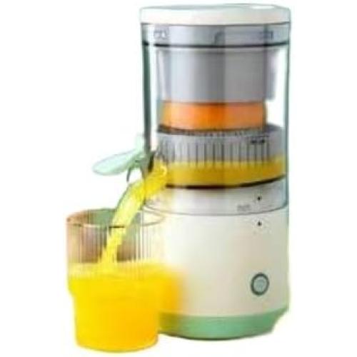 Portable citrus juicer with USB and cleaning brush (green)