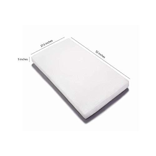 Graco Premium Crib & Toddler Mattress – GREENGUARD Gold Certified & CertiPUR-US Certified, Fits All Standard Crib & Toddler Beds, Waterproof Sleep Surface, Machine-Washable Outer Cover for Easy Care