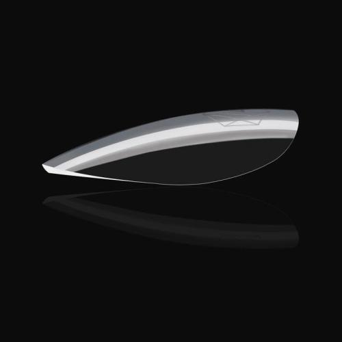 Aprés Gel-X® Almond Box of Nail Tips | 280 Gel-X Tips, Soft Tips, 14 Sizes 00-9 | Half-sizes Included (Natural Almond Short, 280 Count)